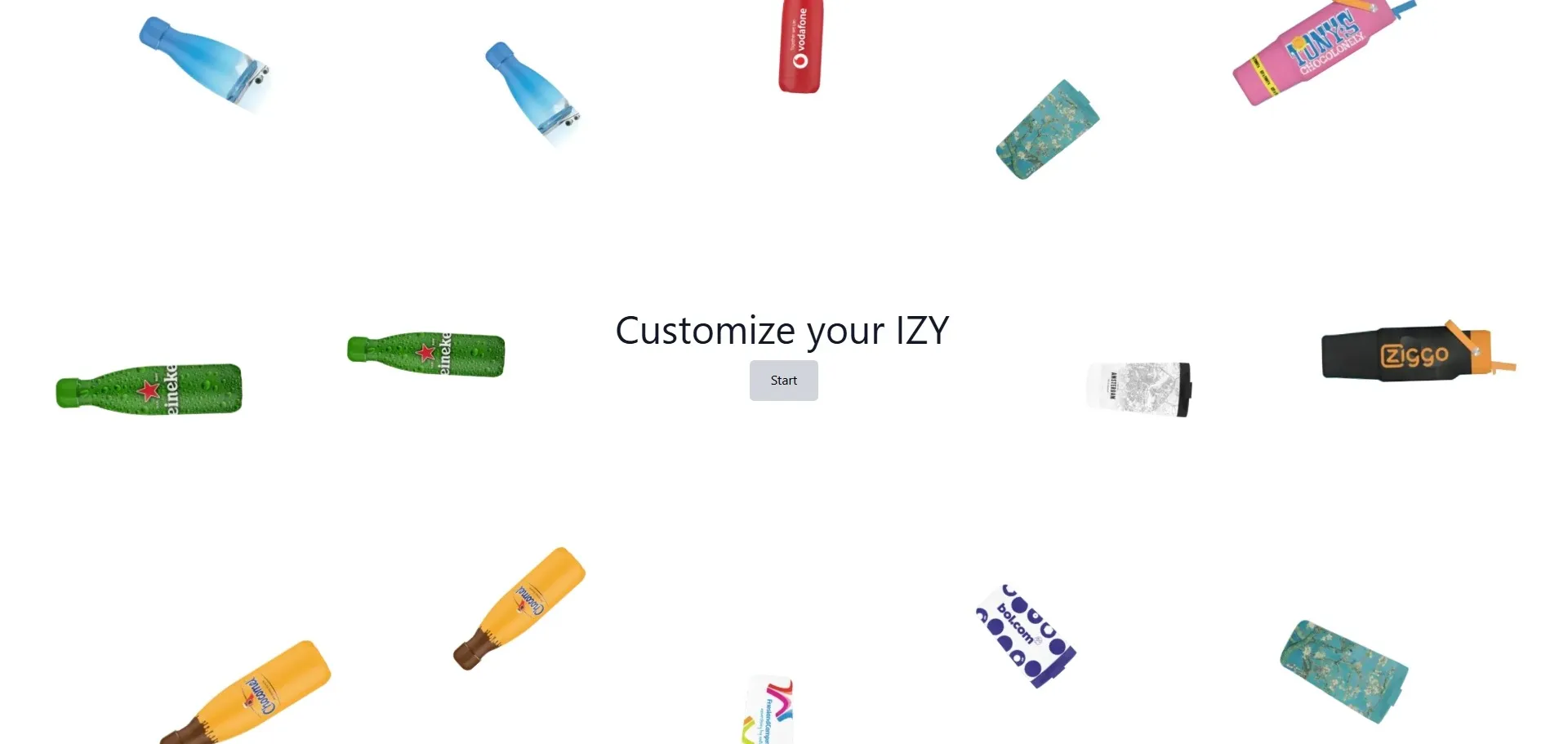 IZY Bottles — 3D Product Configurator with Shopify Integration
