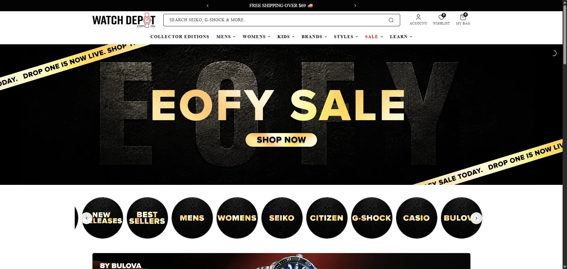 Watch Depot — Multi-Brand Watch E‑Commerce with Trust Signals & Authentication