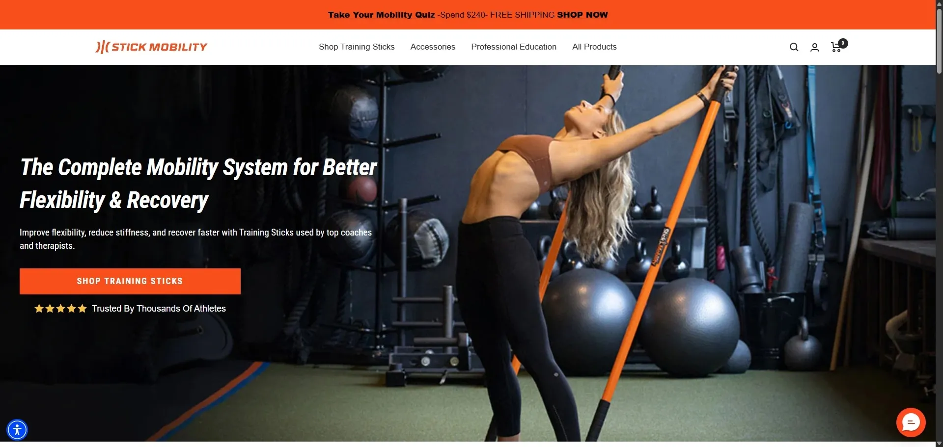 Stick Mobility — E‑Commerce & Educational Platform for Training Sticks