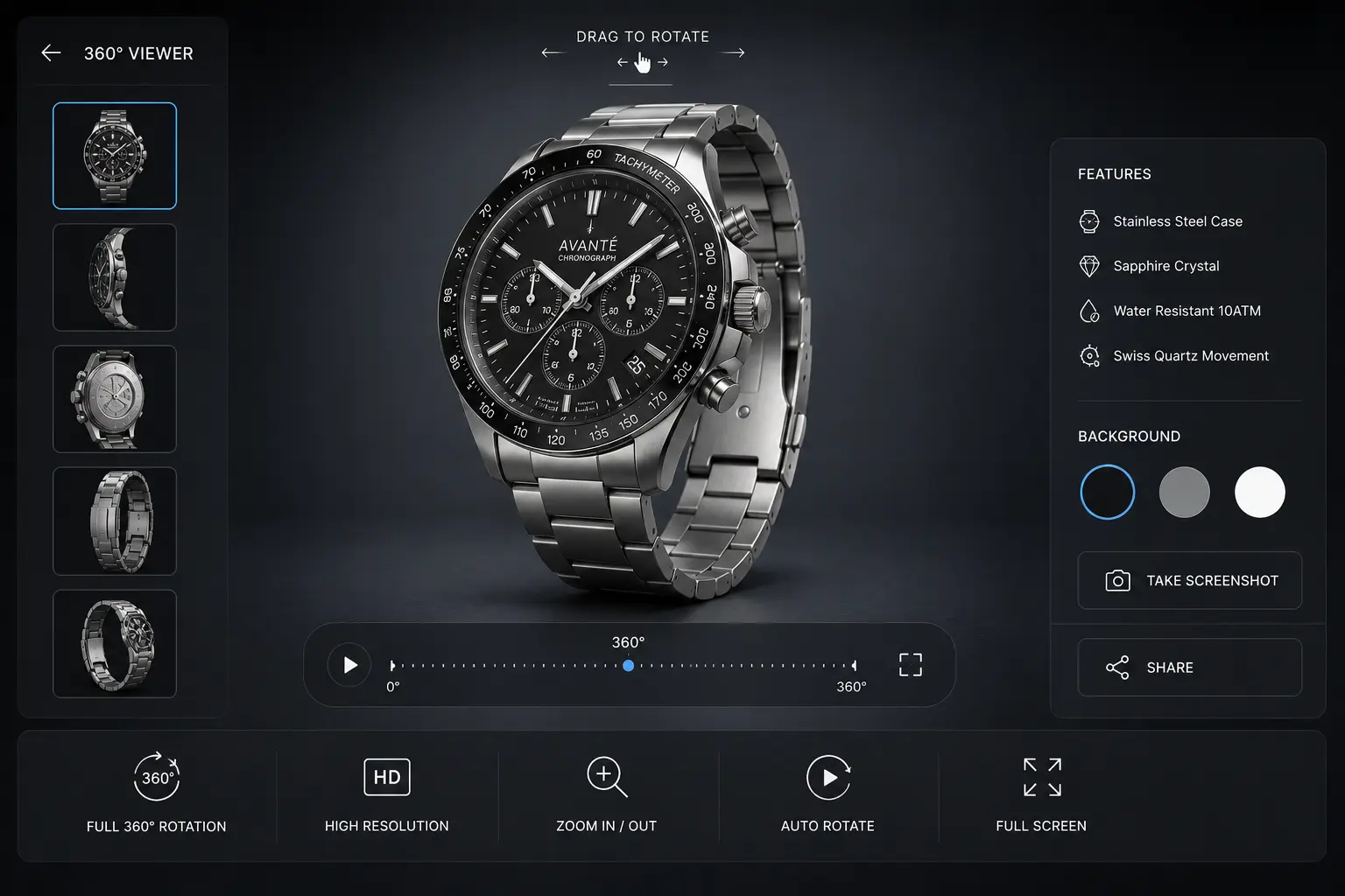 360° Product Viewers