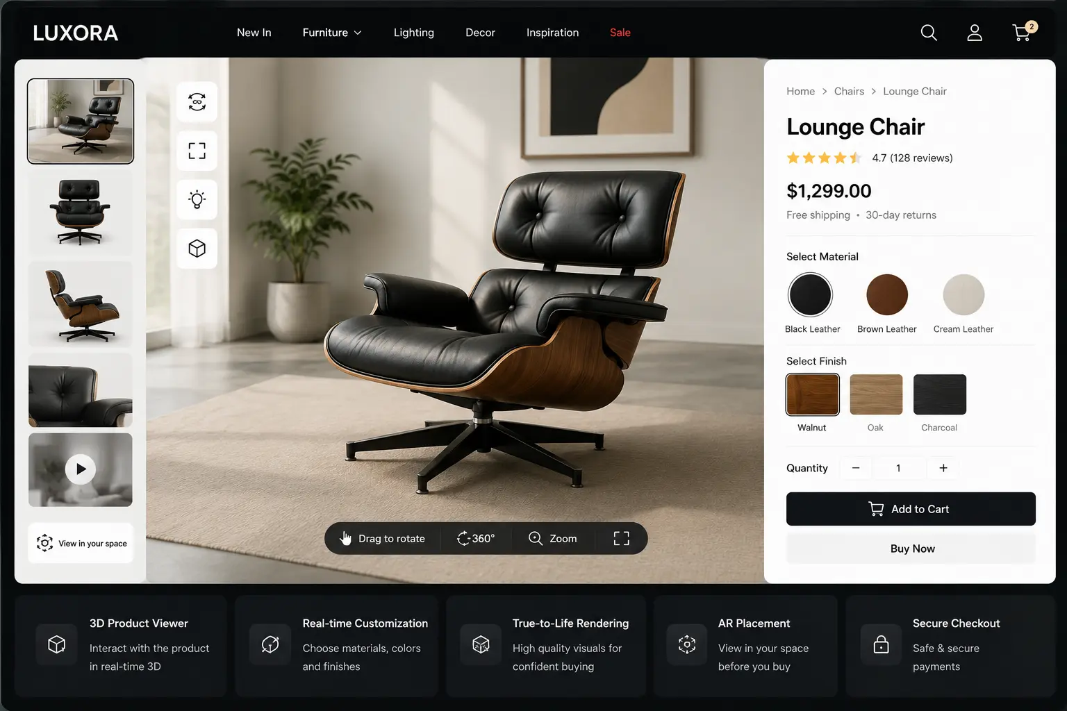 3D Ecommerce Solutions